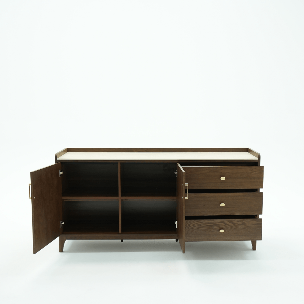 Lorenzo Walnut Wooden Sideboard