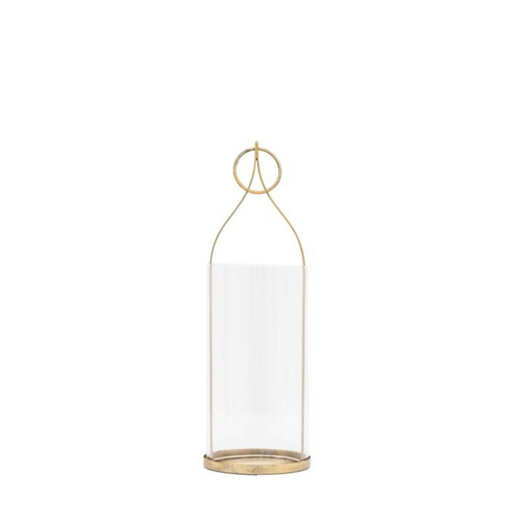 Kyra Large Antique Gold Lantern