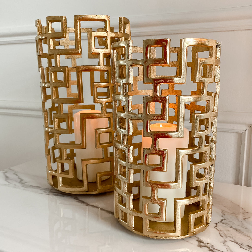 Grecian Candle Holder Large